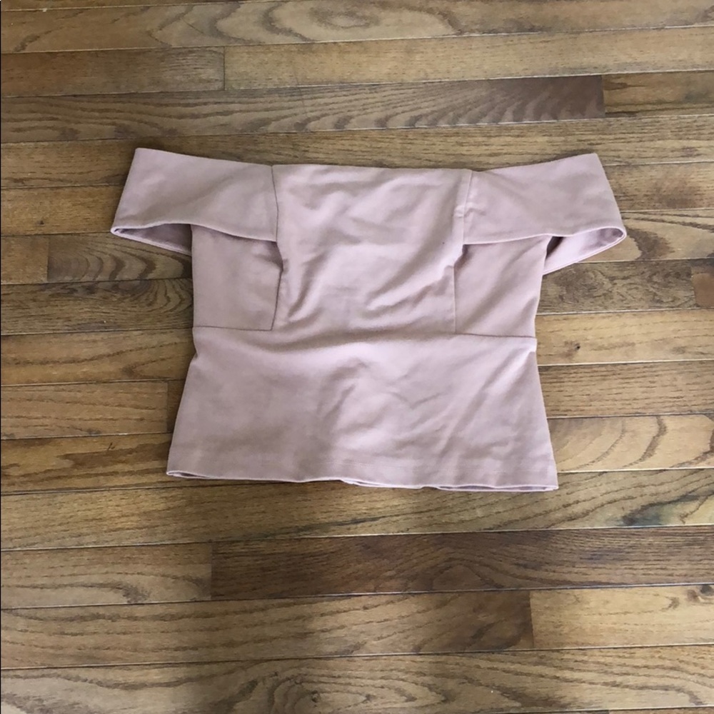 Anthropologie Deletta Off The Shoulder Crop - Sz M